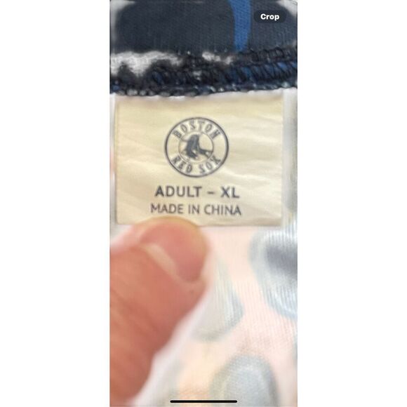 Boston Red Sox Mens Multicolor Graphic Print Hawaiian Button Up Shirt Size XL - Picture 5 of 12